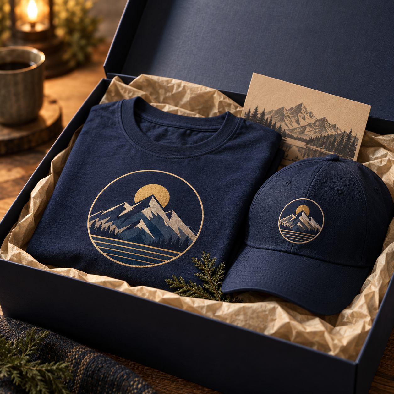 T-shirt and cap gift inspiration
